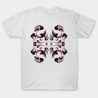 Free form flower T-Shirt